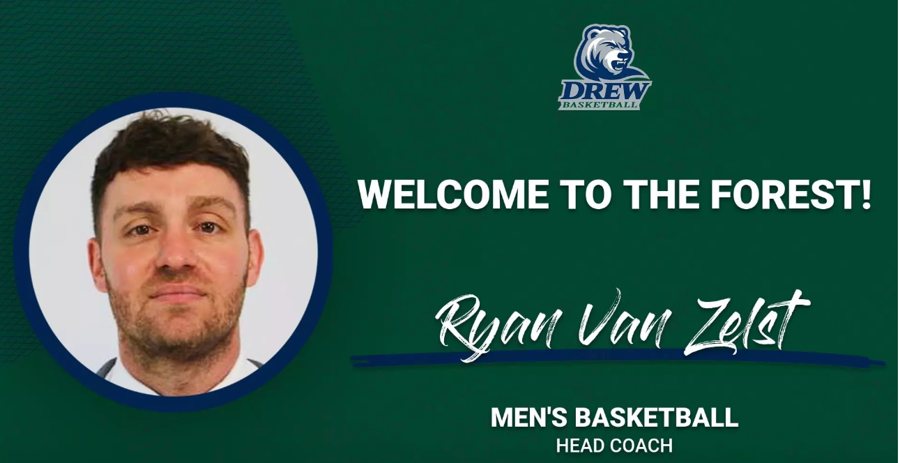 Speaker Series — Drew University, Coach Ryan Van Zelst